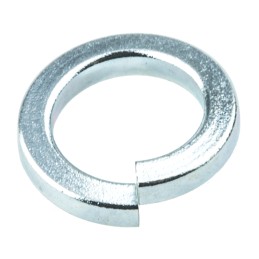 1 Bag of 100 - Bright Zinc Plated Steel Locking Washers, M8, DIN 7980