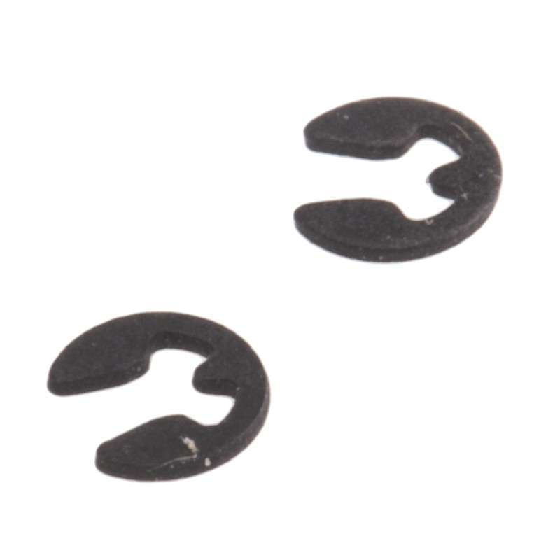 1 Bag of 100 - Steel E Type Circlip, 1.5mm Shaft Diameter