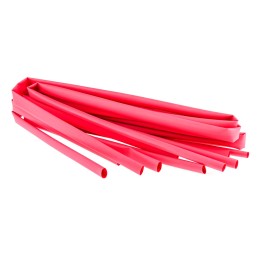 5 pcs - RS PRO Heat Shrink Tubing, Red 12.7mm Sleeve Dia. x 1.2m Length 2:1 Ratio