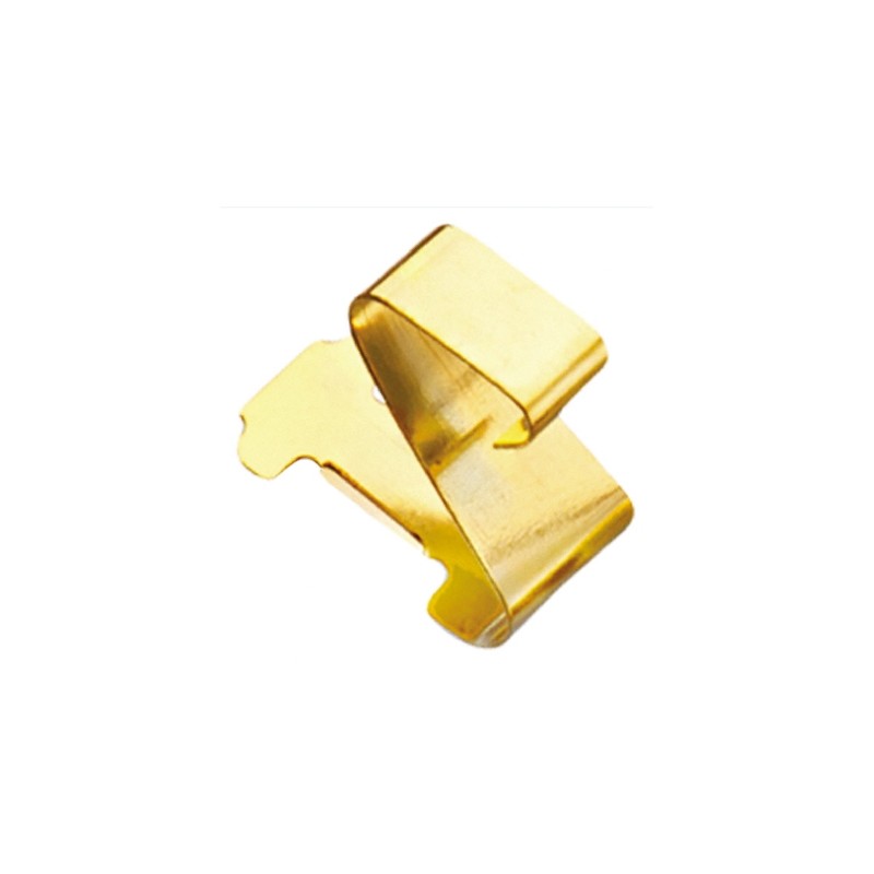 5 pcs - 331211503040, Contact Finger of Gold Plated Beryllium Copper With Mounting Screw 5mm x 3mm x 4mm