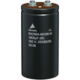 36 pcs - EPCOS 0.1F Aluminium Electrolytic Capacitor 16V dc, Screw Terminal - B41456B4100M000
