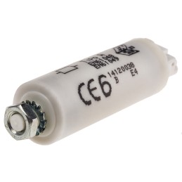 1 pcs - KEMET 6μF Polypropylene Capacitor PP 250V ac ±10% Tolerance Cable Mount C3B Series
