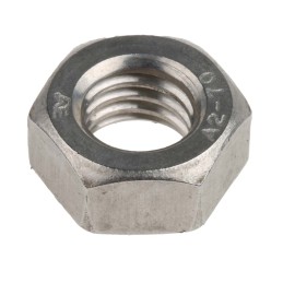 1 Bag of 100 - RS PRO Stainless Steel, Hex Nut, M8