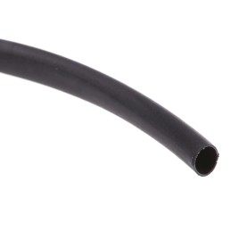 1 Reel of 6 M - TE Connectivity Heat Shrink Tubing, Black 10.1mm Sleeve Dia. x 6m Length 2:1 Ratio, VERSAFIT Series
