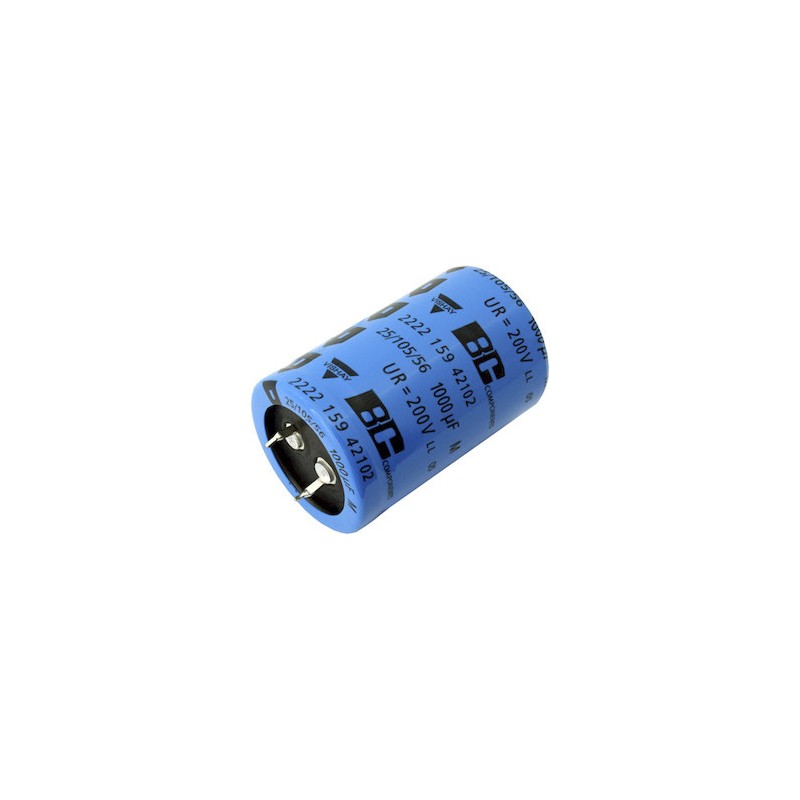 50 pcs - Vishay 1200μF Aluminium Electrolytic Capacitor 250V dc, Snap-In - MAL225923122E3