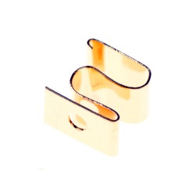 5 pcs - 331171302030, Contact Finger of Gold Plated Beryllium Copper With Mounting Screw 3.15mm x 2mm x 3mm