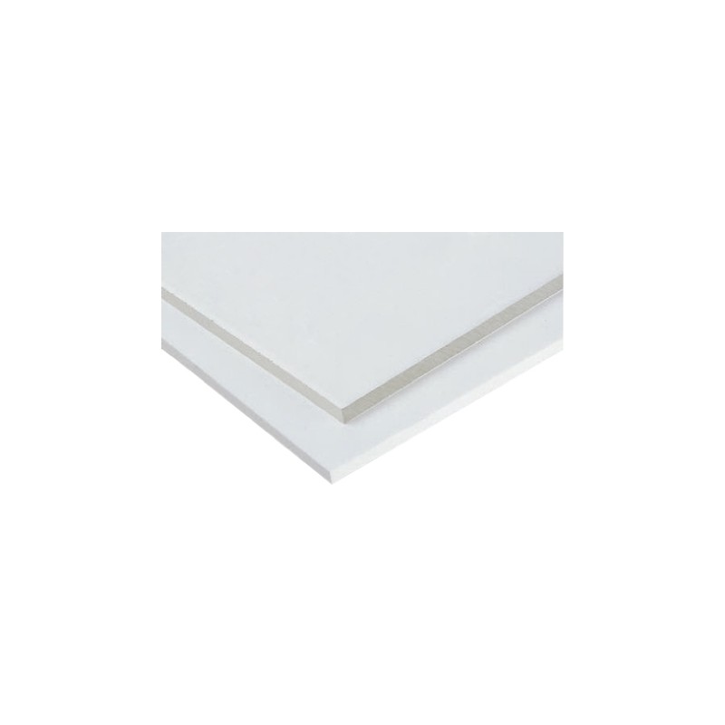 1 Lot of 5 - Tufnol® White Plastic Sheet, 590mm x 285mm x 1.5mm, Epoxy Resin, Glass Fibre