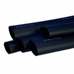 1 pcs - 3M Adhesive Lined Halogen Free Heat Shrink Tubing, Black 38mm Sleeve Dia. x 1m Length 4.5:1 Ratio, MDT-A Series