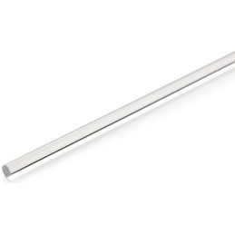 1 Lot of 5 - RS PRO Clear Acrylic Rod, 1m x 6mm Diameter