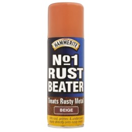 1 pcs - Hammerite 400ml Beige Spray Paint