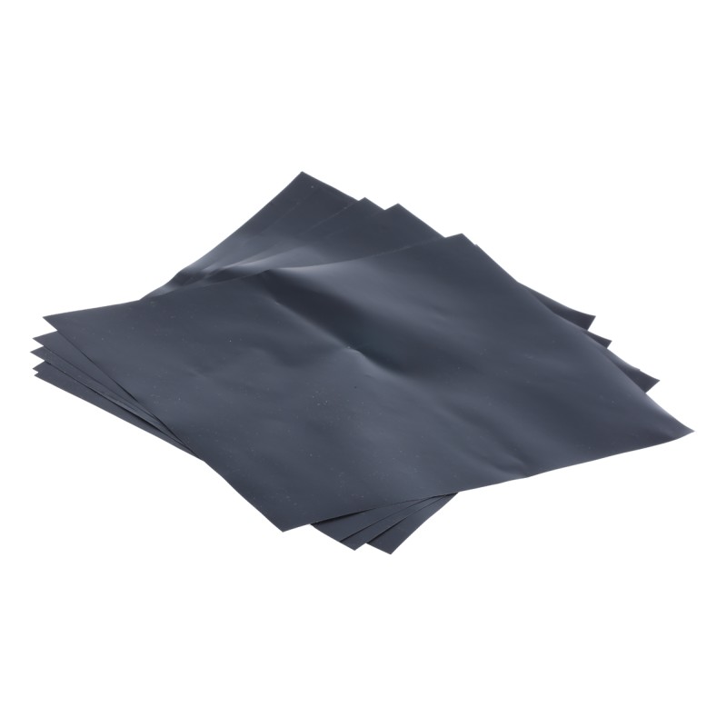 1 Lot of 5 - Polypropylene Plastic Film, 304mm x 200mm x 0.127mm