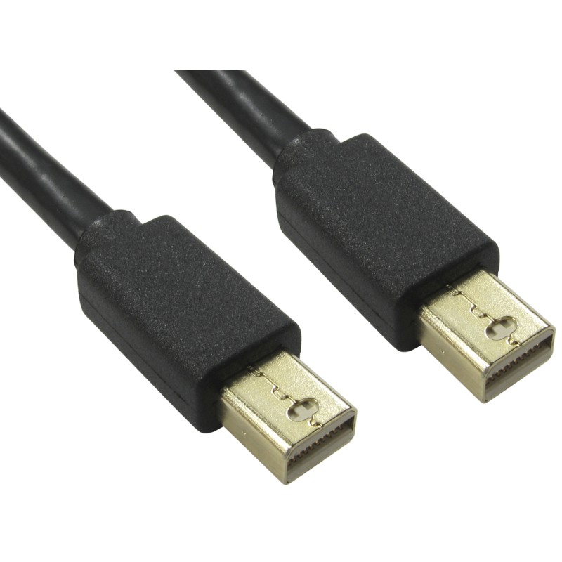 1 pcs - RS PRO Male Mini DisplayPort to Male Mini DisplayPort, PVC Cable, 4K, 5m