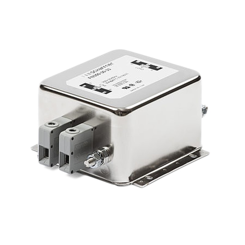 10 pcs - Schaffner, FN350 20A 250 V ac 400Hz, Chassis Mount EMC Filter, Terminal Block, Single Phase