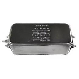 10 pcs - Schaffner, FN2070 36A 250 V ac/dc 400Hz, Chassis Mount EMI Filter, Stud, Single Phase