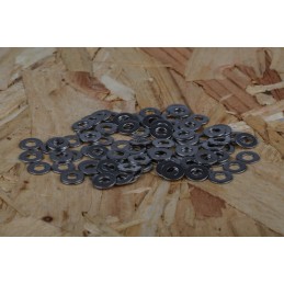 1 Bag of 100 - A4 316 Stainless Steel Plain Washers, M3, DIN 125A
