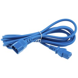 1 pcs - RS PRO IEC C13 Socket to IEC C14 Plug Power Cord, 3m