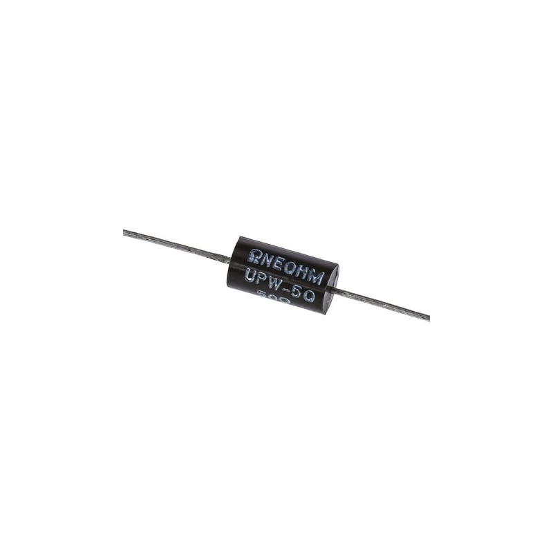 1 pcs - TE Connectivity 50Ω Wire Wound Resistor 0.5W ±0.1% UPW50B50RV
