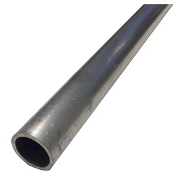 1 Lot of 5 - Round Aluminium Metal Tube, 40mm OD, 1m L, 3mm Thickness