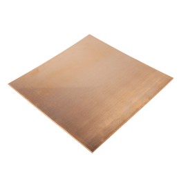 1 Lot of 5 - RS PRO Copper Metal Sheet 300mm x 300mm, 0.45mm Thick