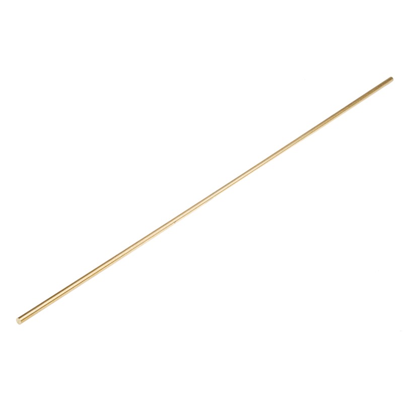 1 Lot of 5 - RS PRO Brass Rod 1/8in Diameter, 500mm L