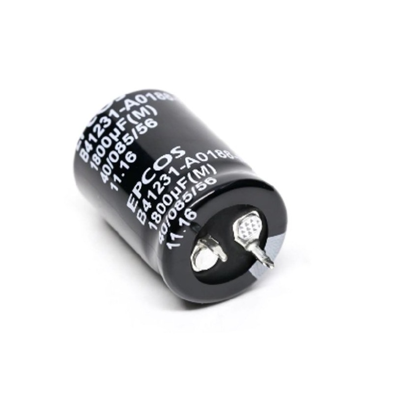 60 pcs - EPCOS 4700μF Aluminium Electrolytic Capacitor 100V dc, Snap-In - B41231B9478M000