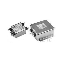 12 pcs - TE Connectivity, Corcom W 10A 250 V ac 50/60Hz, Flange Mount RFI Filter, Fast-On, Single Phase