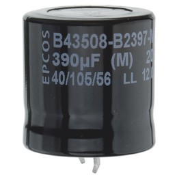 60 pcs - EPCOS 680μF Aluminium Electrolytic Capacitor 450V dc, Snap-In - B43508A5687M000