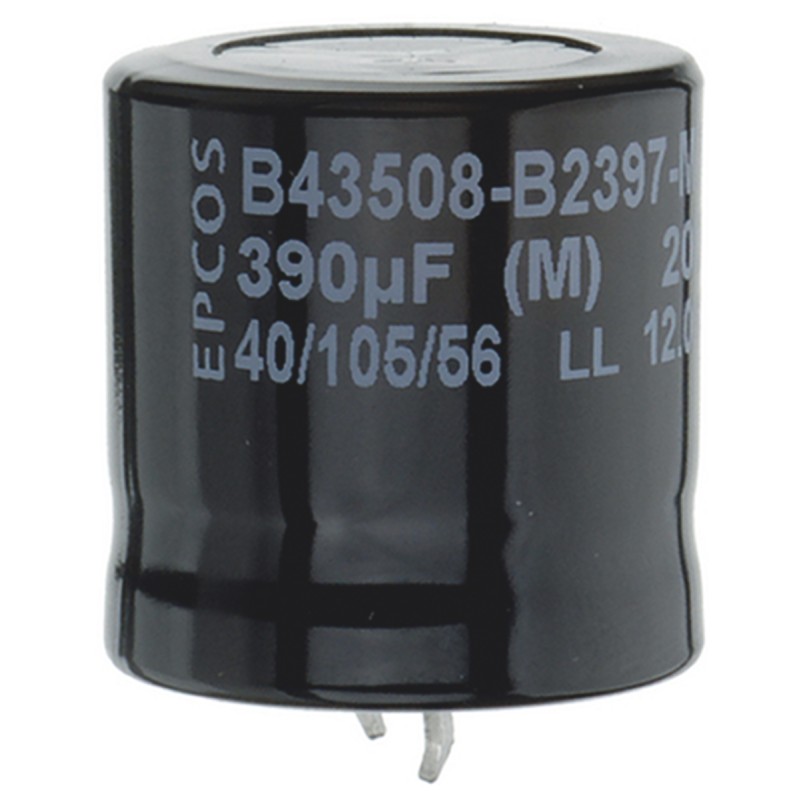 60 pcs - EPCOS 680μF Aluminium Electrolytic Capacitor 450V dc, Snap-In - B43508A5687M000