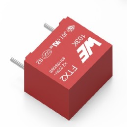 1 pcs - Wurth Elektronik WCAP-FTX2 Film Capacitor, 275V ac, ±10%, 4.7μF, Through Hole