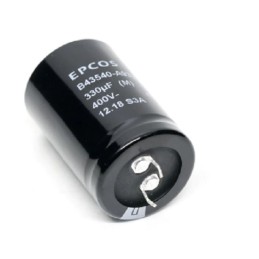 60 pcs - EPCOS 1200μF Aluminium Electrolytic Capacitor 400V dc, Snap-In - B43630A9128M000