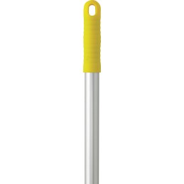 1 pcs - Vikan Yellow Anodised Aluminium, Polypropylene Mop Handle, 1.26m