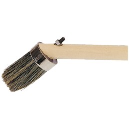 1 pcs - Cottam Thin 35mm, Angled Paint Brush with Round Bristles