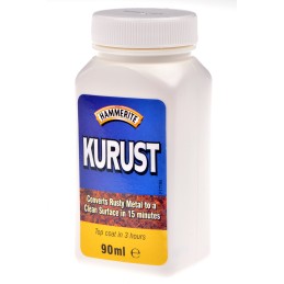 1 pcs - Hammerite White 90 ml Bottle Rust & Corrosion Inhibitor