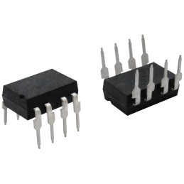 10 pcs - Vishay, 6N137 AC/DC Input NMOS Output Optocoupler, Surface Mount, 8-Pin DIP-8