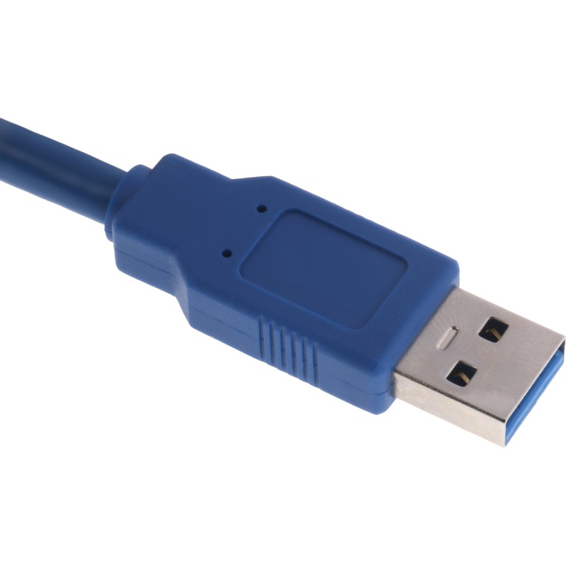 1 pcs - RS PRO USB 3.0 Cable, Male USB A to Male USB A Cable, 1m