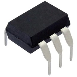 2 pcs - Vishay, MOC8103 Phototransistor Output Optocoupler, Through Hole, 6-Pin
