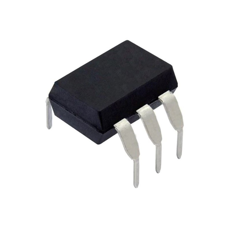 2 pcs - Vishay, MOC8103 Phototransistor Output Optocoupler, Through Hole, 6-Pin