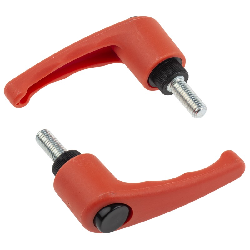 1 Pack of 2 - RS PRO Clamping Lever, M8 x 20mm