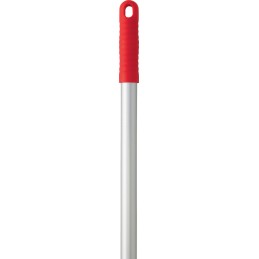 1 pcs - Vikan Red Anodised Aluminium, Polypropylene Mop Handle, 1.46m