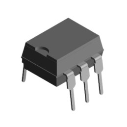 10 pcs - Vishay, MOC8104 Phototransistor Output Optocoupler, Through Hole, 6-Pin