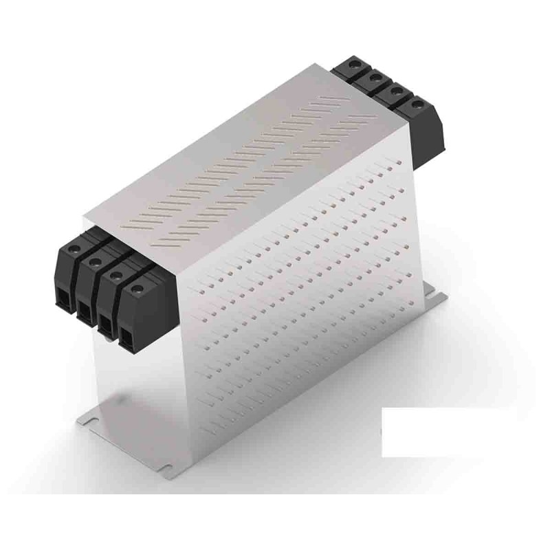 2 pcs - TE Connectivity, KEP-BS 150A 520 V ac 50 - 60Hz, Chassis Mount EMI Filter, Terminal Block 3 Phase