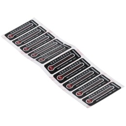 1 Bag of 10 - RS PRO Temperature Label Indicator, 50°C to 100°C, 11 Levels
