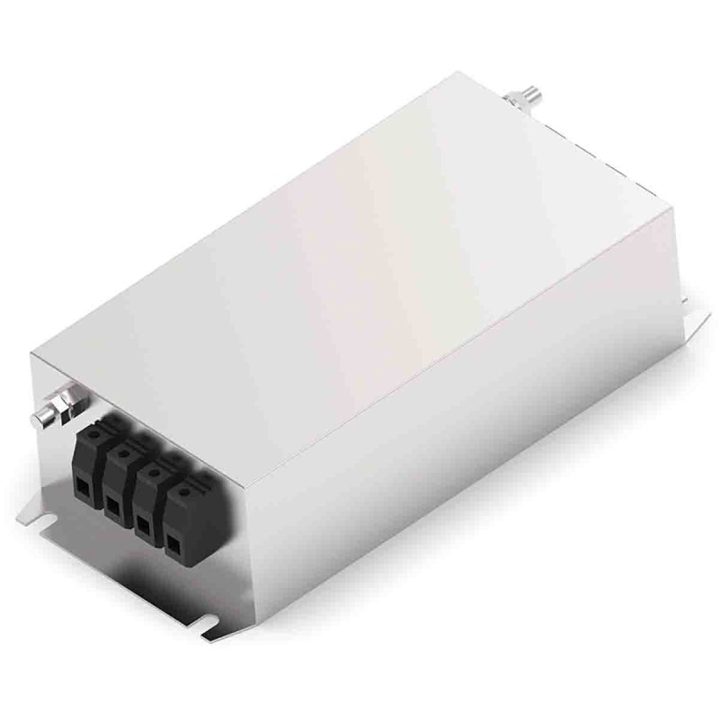 2 pcs - TE Connectivity, KES 100A 520 V ac 50 - 60Hz, Chassis Mount EMI Filter, Terminal Block 3 Phase