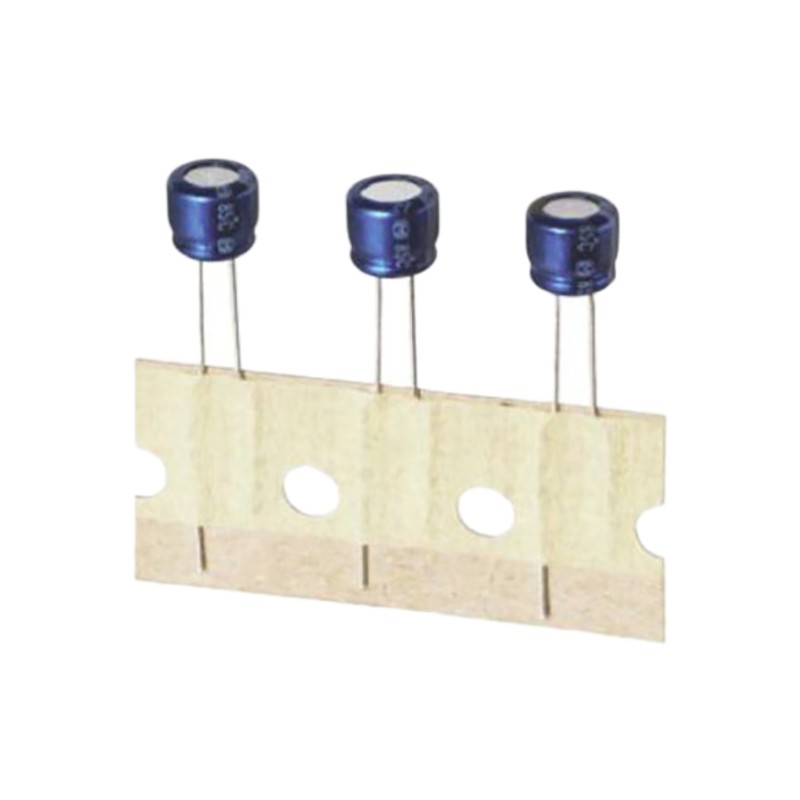 10 pcs - Panasonic 100μF Electrolytic Capacitor 100V dc, Through Hole - ECA2AAM101X