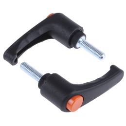 1 Pack of 2 - RS PRO Clamping Lever, M6 x 20mm