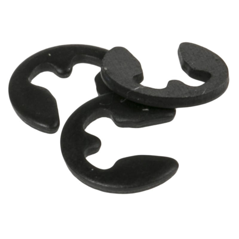 1 Bag of 100 - Steel E Type Circlip, 2.3mm Shaft Diameter
