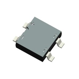 10 pcs : MB10F - BRIDGE RECT 1PHASE 1KV 500MA MBF