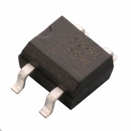 10 pcs : MB6S - BRIDGE RECT 1P 600V 500MA MBS