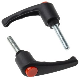 1 Pack of 2 - RS PRO Clamping Lever, M8 x 40mm