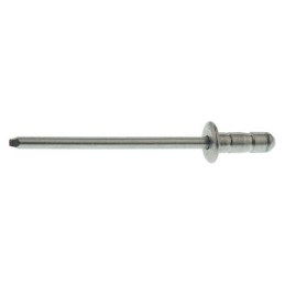 1 Bag of 100 - POP Aluminium Blind Rivet, 3.2mm